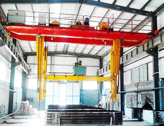 Fixed-Point Crane For Aerated Concrete